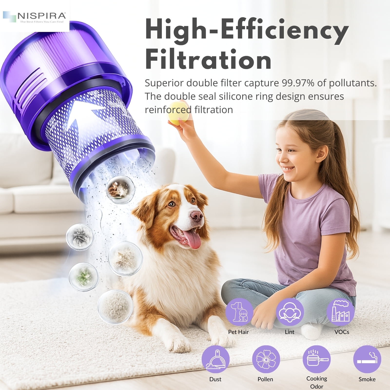 Nispira Vacuum Filter - Thumbnail 4
