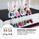 thumbnail image 3 of 4 Pcs Easter Bunny Figurine Rabbit Statues Animal Ornaments Table Centerpieces Fairy Garden Miniatur, 3 of 5