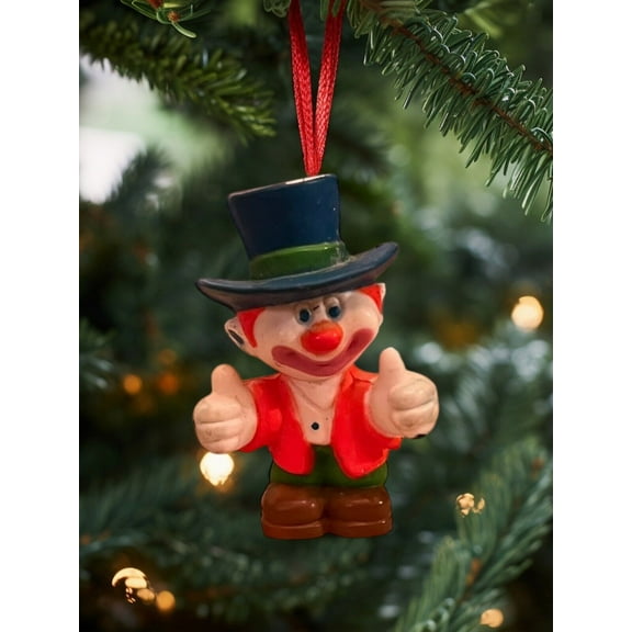 Ornament 1981 Mego PVC Clown Around 2" Figure Figurine Charm Dangler