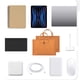 thumbnail image 5 of Bolsa para portátil extensible de gran capacidad, fácil de alcanzar, tres niveles de espacio, resistente al agua y al desgaste, paquetes para portátiles de 15,6 pulgadas, 5 of 7
