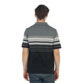 thumbnail image 5 of Gioberti Mens Striped Polo Shirt with Pocket - Yarn Dye, 5 of 5