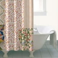 thumbnail image 4 of Pioneer Flower Floral Print Pattern Shower Curtain 36"x72" ,Bathroom Decorative Shower Curtains Set with 12 Hooks,Modern Waterproof Washable Shower Curtain, 4 of 6