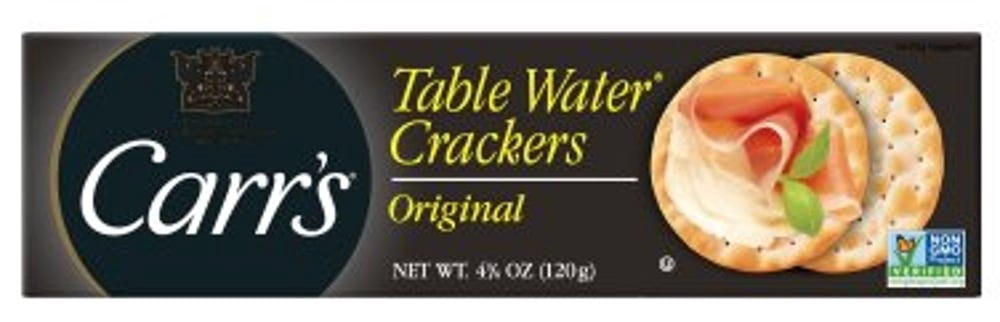 Carr's Table Water Crackers, 4.3 oz, 12 Pack