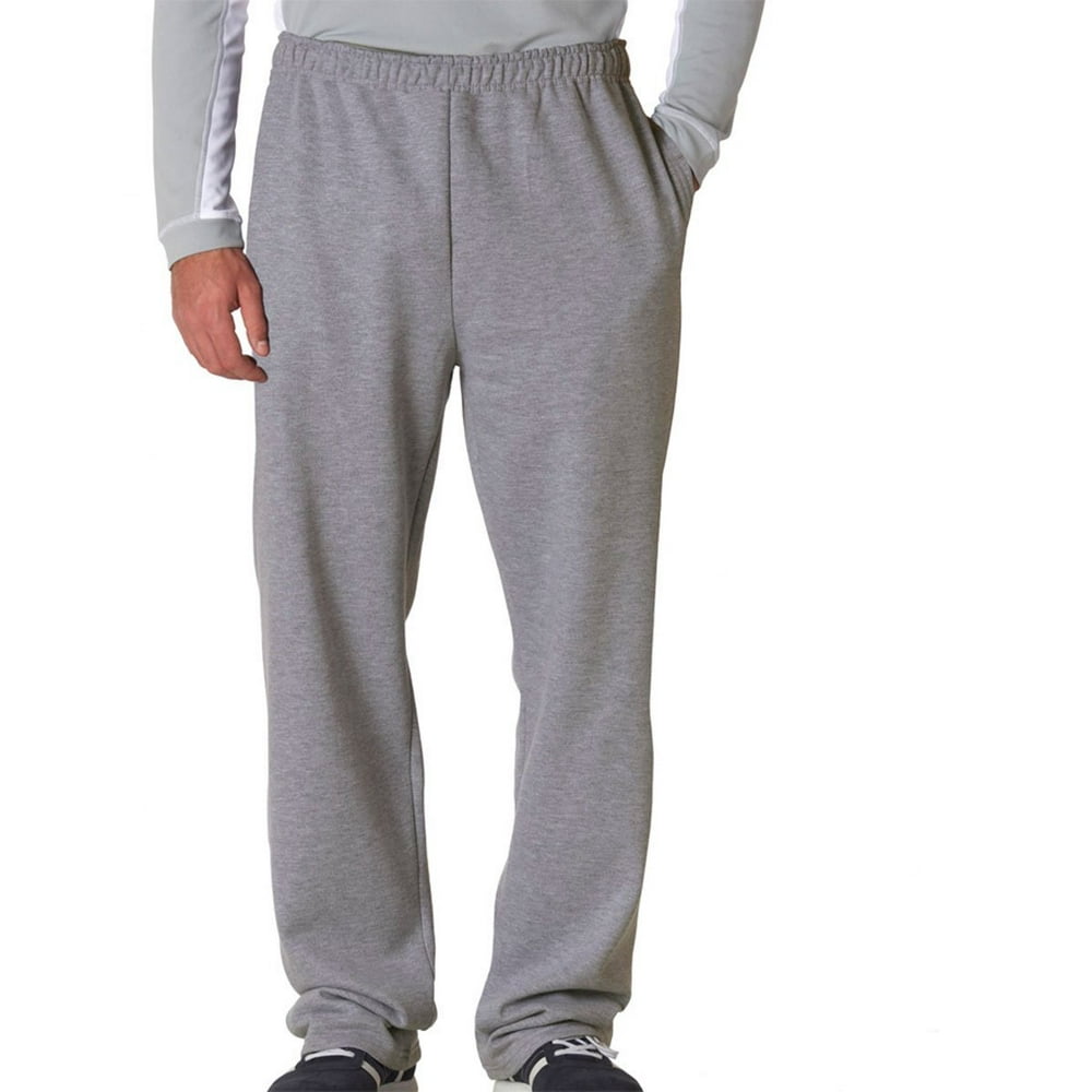 JERZEES - Jerzees 974MP 8 oz. 50/50 Open Bottom Fleece Pant - Walmart.com - Walmart.com