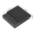thumbnail image 1 of Báscula digital de café con temporizador, 3 modos, alta precisión, 900 mAh, carga tipo C, control táctil, minibáscula de cocina inteligente, color negro, 1 of 14