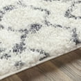 thumbnail image 7 of Mark&Day Area Rugs, 7x7 Occitanie Global Shag White Square Area Rug, White Carpet for Living Room, Bedroom or Kitchen (6'7" Square), 7 of 7