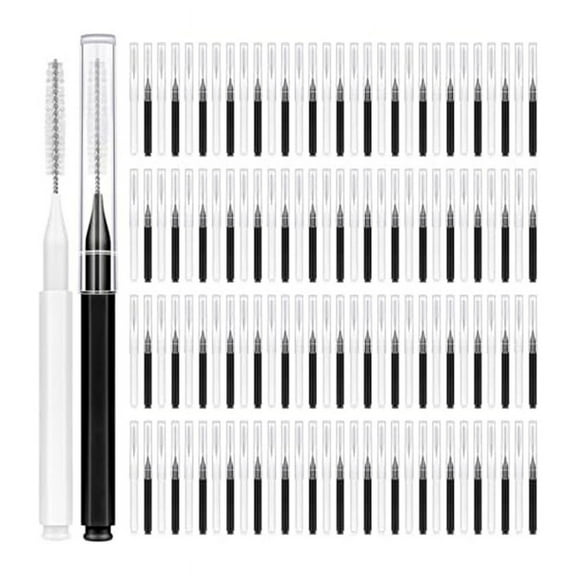 120pcs Interdental Brushes, Braces Brush Cleaner for Teeth Cleaning C