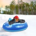 thumbnail image 3 of LJNYFDC Thickened Snow Sled Cold Resistant Inflatable Snow Tube Thickened Heavy Duty Vibrant Color Outdoor Winter Toys with Handle, 3 of 6