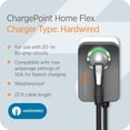 thumbnail image 6 of ChargePoint Home Flex Level 2 EV Charging Station NACS, Hardwired, 6 of 10