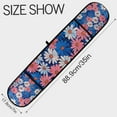 thumbnail image 3 of Yayeee Double Oven Mitt Kitchen Heat Resistant Baking 35" x7" Quilted Glove, Pink Flowers Pattern, 3 of 6