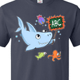 thumbnail image 4 of Inktastic Teacher Shark with School of Fish T-Shirt, 4 of 5
