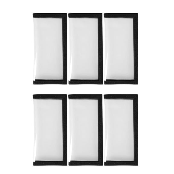 6Pcs Fishing Lure Wraps, Clear PVC Covers Keeps Safe, Bait Cover Easily See Lures,Fishing