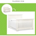 thumbnail image 5 of Full-Size Conversion Kit Bed Rails for Million Dollar Baby Cribs (Coastal White, Model #M7689), 5 of 5