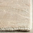 thumbnail image 4 of Solid & Tonal Rug - Mirage 60% Viscose, 20% Wool, 20% Cotton -Ivory/Creme-Color:Ivory/Creme,Design:Solid & Tonal,Shape:Large Rectangle,Size:10'L x 8'W, 4 of 8