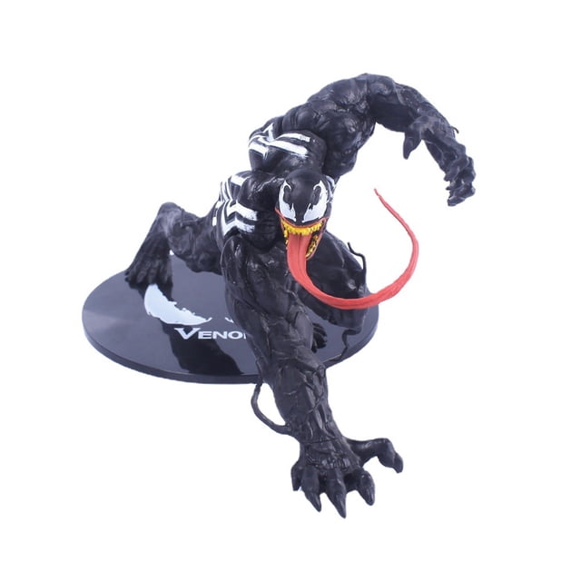 Figura de anime, modelo coleccionable, estatua Venom, PVC, 21,5 cm