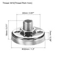 thumbnail image 2 of Soporte de Flange para Micrófono Uxcell de 0.71", Adaptador de Tornillo de Rosca Masculina M10 para Micrófono de Cuello de Ganso, 2 of 5