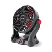 Hyper Tough 7.5 in. Cordless Fan with Hybrid Power,with 2.0Ah Lithium-Ion Battery Pack Powered,C1005
