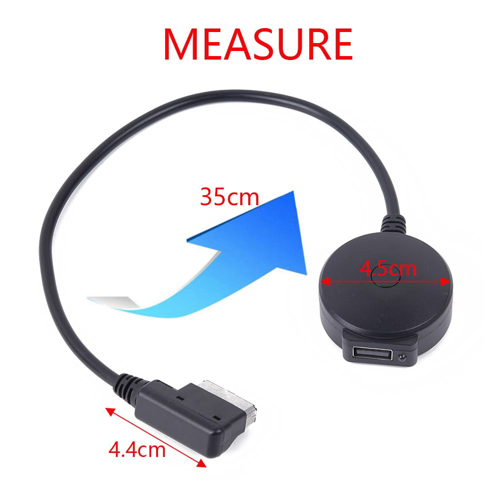Unique Bargains Car Bluetooth Wireless Adapter Audio Radio AMI MMI Music  Interface Adapter AUX Cable for Mercedes Benz 