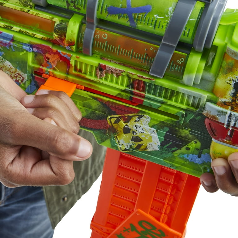 Nerf Zombie Corrupter Dart Blaster, 22 Nerf Elite Darts