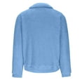 thumbnail image 2 of Plebaso Mens Fuzzy Fleece Sweatshirts with Pocket Long Sleeve Casual Quarter Zip Fleece Pullover for Men, 2 of 5