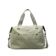 thumbnail image 2 of Canvas Duffel Bag for Women, Large Capacity Travel Weekender with Crossbody Strap, Casual Gym Tote for Yoga, Overnight Carryall, Weekend Getaway, Daily Outing, Adjustable Handbag, 2 of 6
