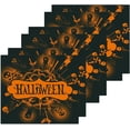 thumbnail image 3 of Halloween Wash Cloth Set of 6, 12 x 12 Inch Cotton Baby Washcloths Highly Absorbent and Soft Feel Fingertip Towels Face Towels for Bathroom, Gym, Spa Washcloth Gift, 3 of 7