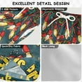 thumbnail image 2 of FORMRS Boys Swim Trunks Quick Dry Mesh Liner Boardshorts Sizes XS-XL, Red Christmas Light, 2 of 7
