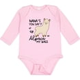 thumbnail image 3 of Inktastic Nana's You Say Alpaca My Bags Boys or Girls Long Sleeve Baby Bodysuit, 3 of 5