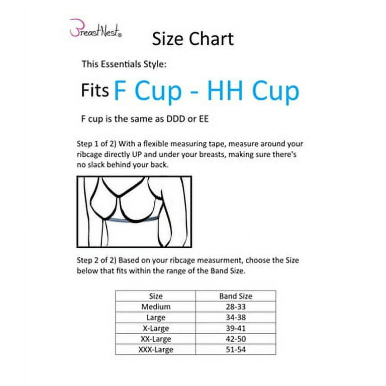 Silvert's Women Breastnest Essentials Camisole Primary Bra, M, Creamy 