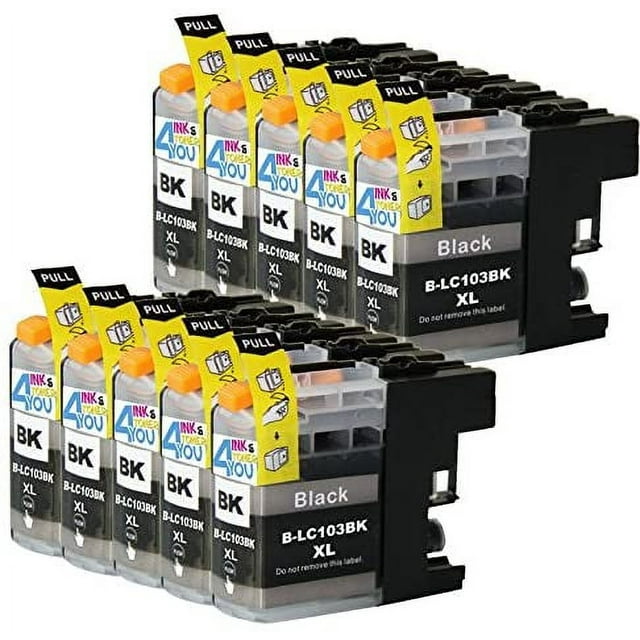 Zulu Inks® Compatible Ink Cartridge Replacement for PIXMA 3 Pack BCI-3 , BCI-3E 3 Big Black for BJC-3000, BJC-6000,