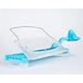 thumbnail image 3 of MemoScape Adjustable in-Line Document Holder for Typing | Reduce Neck Strain, Improve Focus, Boost Desk Organization, and Workflow | Paper Holder Stand for Desk and Home Office - Sky Blue (VUR 4020), 3 of 4