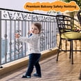 thumbnail image 4 of Red de Seguridad para Barandilla Sur a Este 305 cm x 91 cm para Niños, 4 of 7