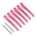 thumbnail image 2 of Duckbill Hair Clips Professional Salon Hair Clips Hair Clips For Styling Hair Clips With Silicone Band Duck Bill Clips 6Pcs Professional Hair Clips NonSlip Dividing Duckbill Hair, 2 of 8