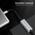 thumbnail image 3 of Adaptateur Réseau USB 2500Mbps Adaptateur Ethernet 2.5Gbps Gigabit Lan USB C vers RJ45 Carte Réseau pour Ordinateur Portable USB 3.0, 3 of 5