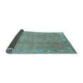 thumbnail image 2 of Ahgly Company Indoor Rectangle Abstract Light Blue Modern Area Rugs, 5' x 7', 2 of 4