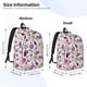 thumbnail image 2 of Easygdp Wine Mochila de Lona Resistente para Laptop, Compatible con Laptops de 15 a 17 pulgadas, Ideal para Escuela, Trabajo y Viajes-Small, 2 of 5