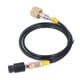 thumbnail image 4 of Conector Del Repuesto De La Soda Del Adaptador Del CO2 Con La Manguera De Los 60in Para No Los Tanques Del Sifón 5lb 20LB O 50lb Y Material De Aluminio Del Caucho De La, 4 of 7