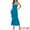 Blue Green, variant on DARING DIVA Strapless Bodycon Ruffle Maxi Cocktail Wedding Dress L Blue Green