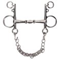 thumbnail image 2 of Broca Pelham de caballo NikouMX acero inoxidable Resistente, 2 of 8