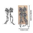 thumbnail image 2 of Velvet Bow Floral Hanging for Weddings and Festive Party Decorations 2PCS, 2 of 6