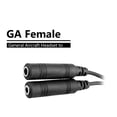thumbnail image 3 of Auriculares inalámbricos para aviación R SPIDER GA, enchufes duales a adaptador de auriculares XLR de 5 pines Airbus, 3 of 5