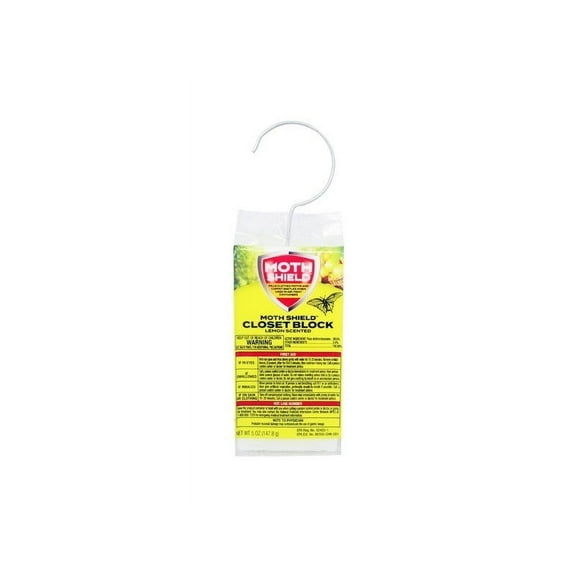 Moth Shield Closet Block Lemon Scented, 5 oz. (2 pack)