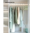 thumbnail image 2 of Velvet Hangers SONGMICS UCRF021GR50, juego de 50 unidades, color verde lima, 2 of 7