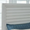thumbnail image 4 of American Woodcrafters Dunescape 79"W Wood King Panel Bed in White, 4 of 7