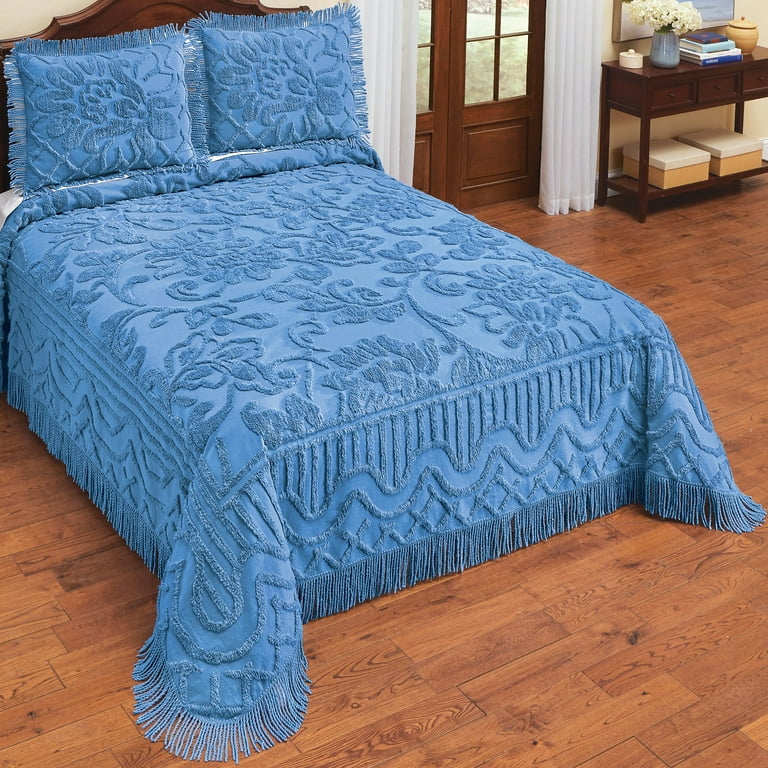 Chenille bedspreads vintage deals