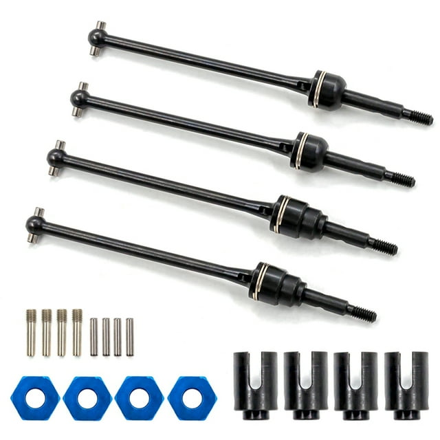 Enlace de Rod Reemplazo de piezas de actualización de eje de transmisión CVD para coche de Control remoto 1/10 Slash rustler 2WD Abanopi Enlace de Rod
