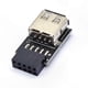 thumbnail image 2 of USB 2.0 Type A Female to 9-Pin Motherboard Adapter Connector for PC Internal Conversion, 2 of 5