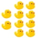 thumbnail image 1 of Juguetes de pato/set Mini PVC Souding Duckie bebé baño agua juguete amarillo 10 Uds JShteea El nuevo, 1 of 5