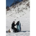 thumbnail image 4 of Slippery Racer Downhill Falcon Kids Foam Toboggan Snow Sled, Midnight, 4 of 7