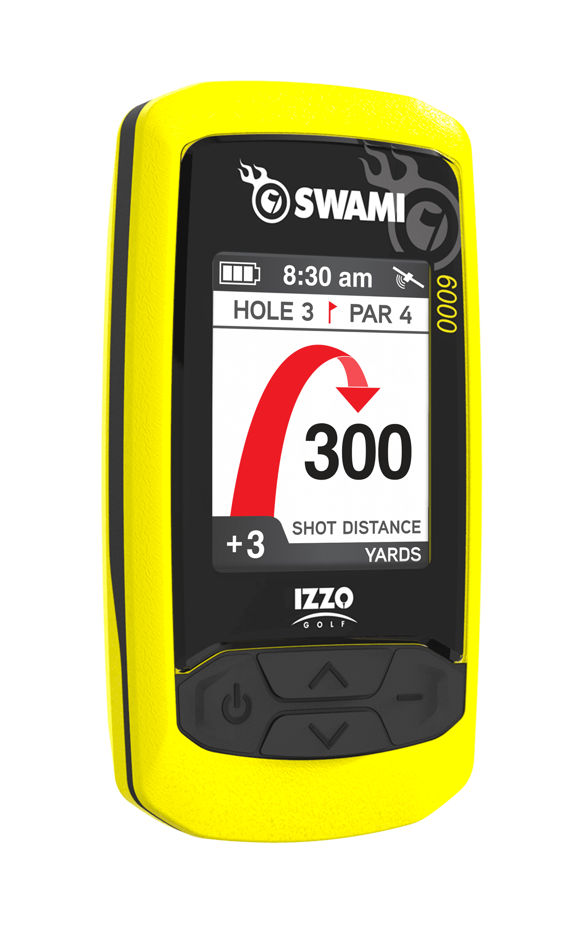 IZZO Swami 6000 Handheld Golf GPS Device with Preloaded Global Course Maps and 20 Hour Battery Life Walmart